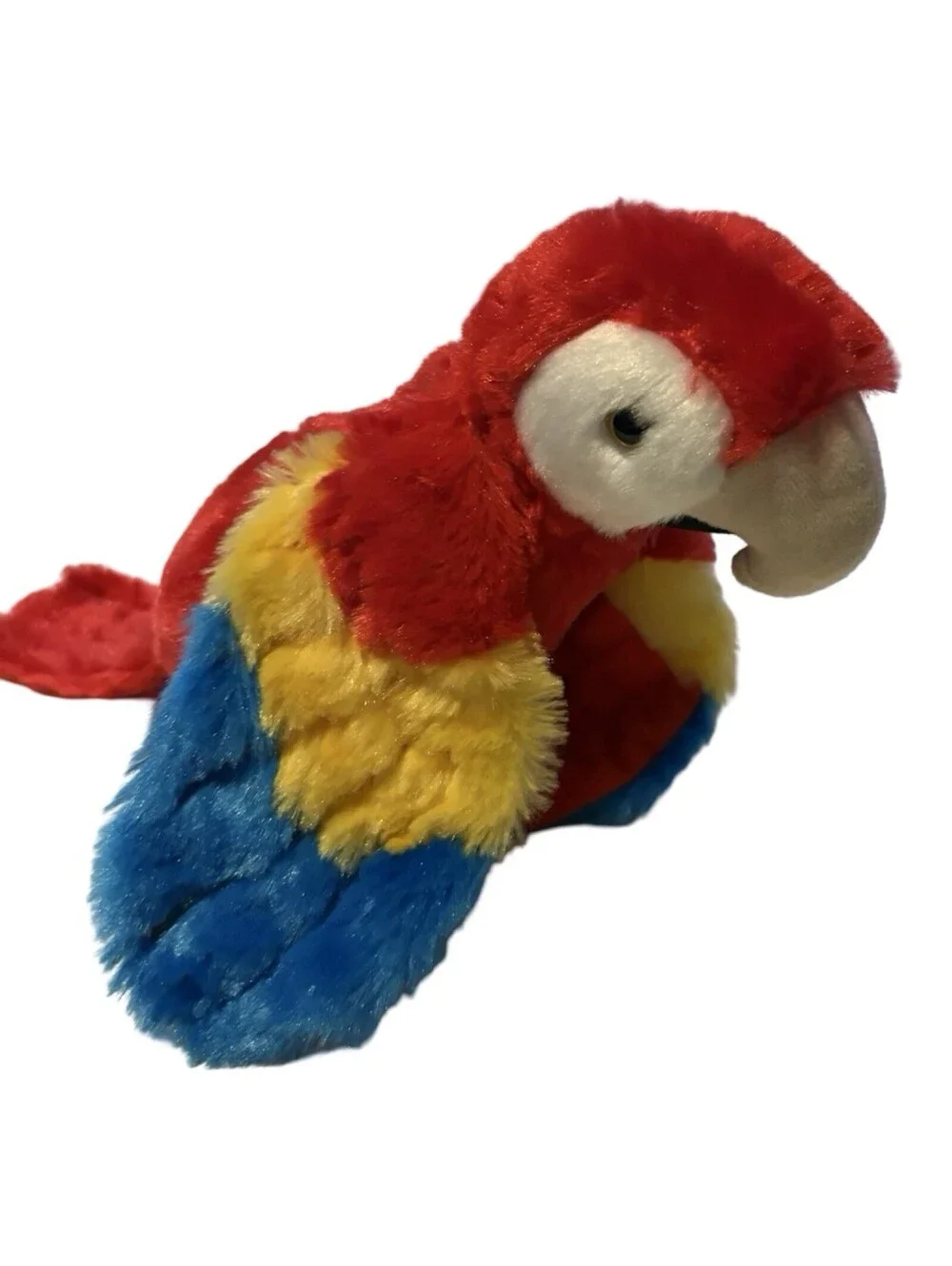 Wild Republic Scarlet Macaw Plush, Stuffed Animal, Plush Toy, Gifts for Kids 12”